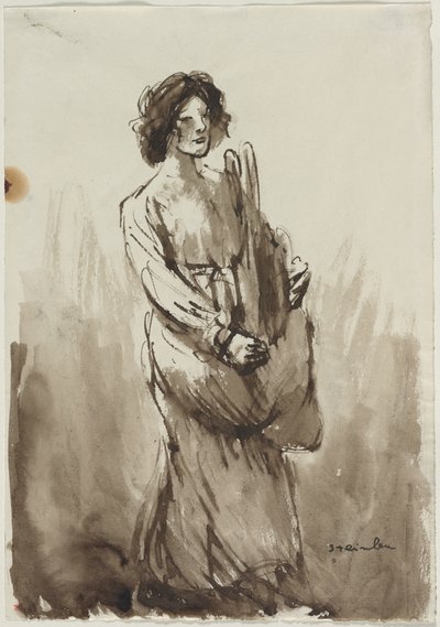 Nosič chleba od Théophile Alexandre Steinlen