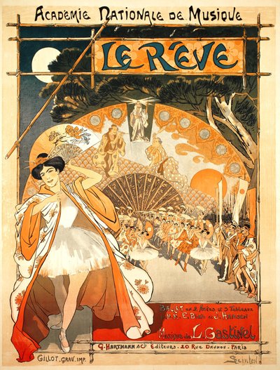 Sen od Théophile Alexandre Steinlen