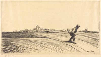 Tulák s batohem (Le chemineau à la besace) od Théophile Alexandre Steinlen