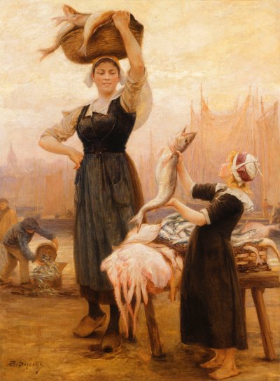 Zpět k rybaření, od Theophile Louis Deyrolle