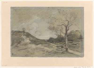 dunová krajina od Theophile de Bock
