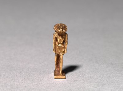 Amulet božstva s beraní hlavou, 22. dynastie nebo pozdější, cca 945-715 př.n.l. od Third Intermediate Period Egyptian