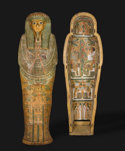 Rakev z Bakenmutu, konec 21. až počátek 22. dynastie, cca 1000-900 př. n. l. od Third Intermediate Period Egyptian