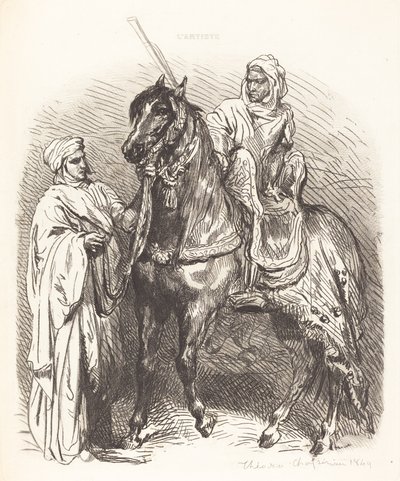 Arabská montáž od Théodore Chassériau