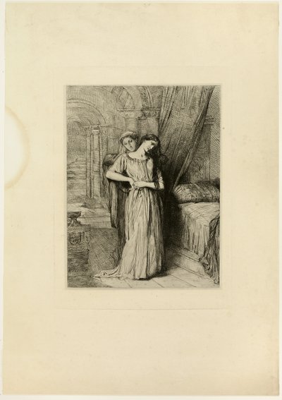 If I Do Die Before Thee, deska osm od Othella od Théodore Chassériau