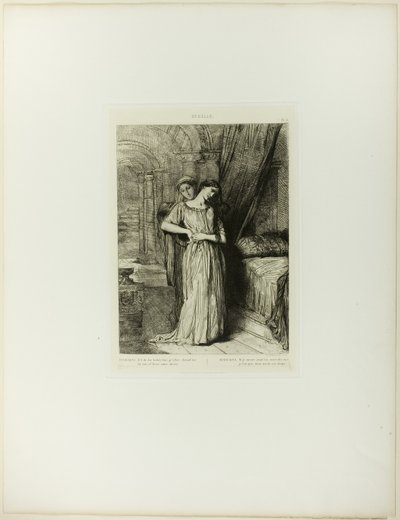 If I Do Die Before Thee, deska osm od Othella od Théodore Chassériau