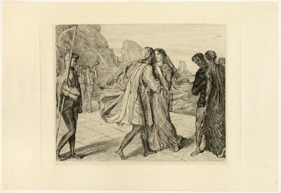 O My Fair Warrior!, deska pět od Othella od Théodore Chassériau