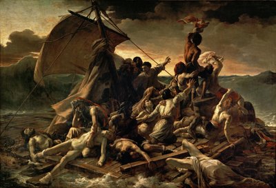 Francouzština:  Le Radeau de La Méduse Vor Medúzy od Theodore Gericault