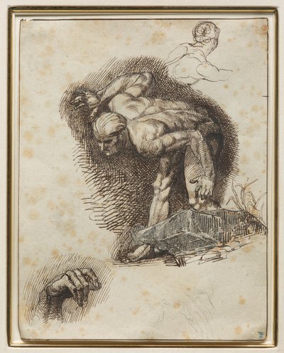 Géricault - Horolezci, mezi lety 1791 a 1824 od Theodore Gericault