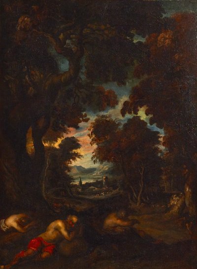 Géricault - Spánek rolníků, asi 1808-12 od Theodore Gericault