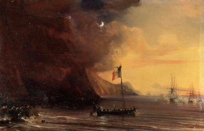 Transport s Napoleonovým tělem, 1841. od Jean Antoine Theodore Gudin