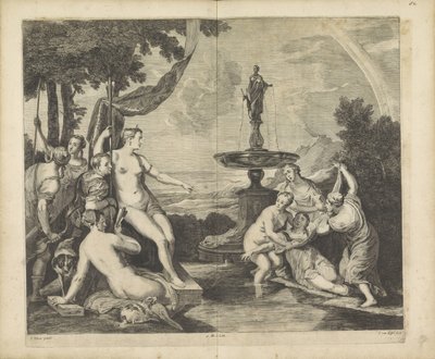 Diana zjistí těhotenství Callisto od Théodorus van Kessel