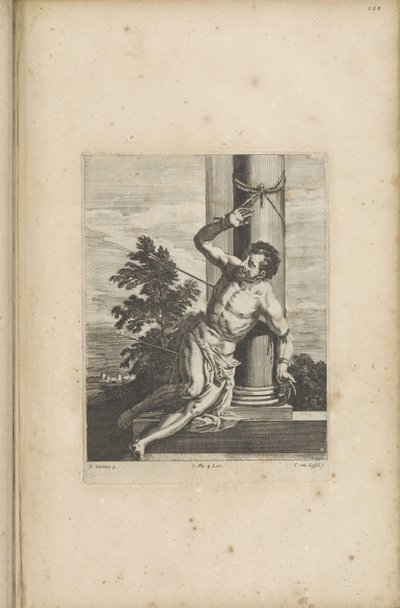 Umučení svatého Šebestiána od Théodorus van Kessel