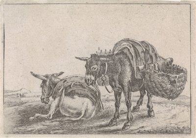 Dva mezci od Théodorus van Kessel