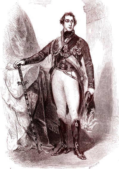 Artur z Wellesley, vévoda z Wellingtonu od Thomas (after) Lawrence