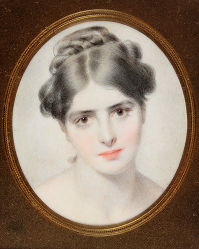 Fanny Kemble (smalt) od Thomas (after) Lawrence