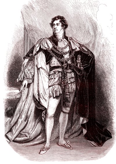 Jiří IV., anglický král od Thomas (after) Lawrence