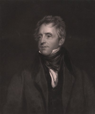 Portrét anglického herce Johna Fawcetta (1768-1837), rytina WJ Edwardse z malby Thomase Lawrence, 23x32 cm, Virtue and Co Publisher, Londýn od Thomas (after) Lawrence