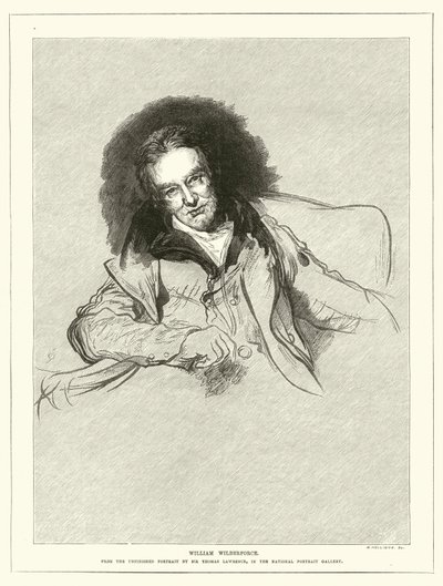 William Wilberforce (rytina) od Thomas (after) Lawrence