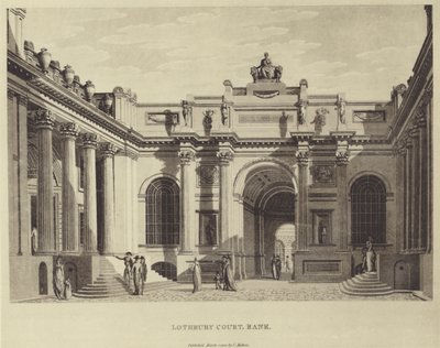 Lothbury Court, Bank of England od Thomas (after) Malton