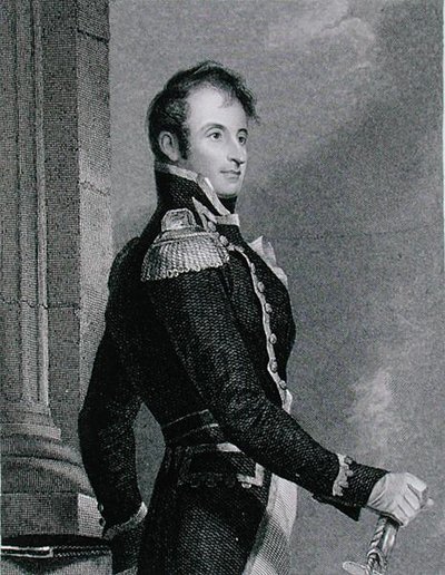 Stephen Decatur (1779-1820), vyryl Asher Brown Durand (1796-1886) podle kopie originálu Jamese Herringa (1794-1867) (rytina) od Thomas (after) Sully