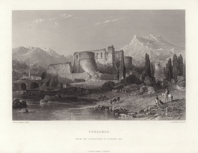 Pergamos, Turecko od Thomas Allom