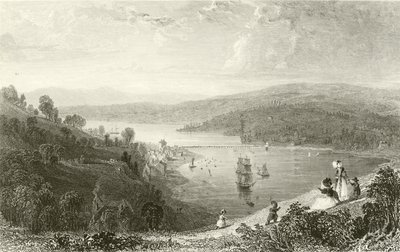 Teignmouth, z Ness od Thomas Allom