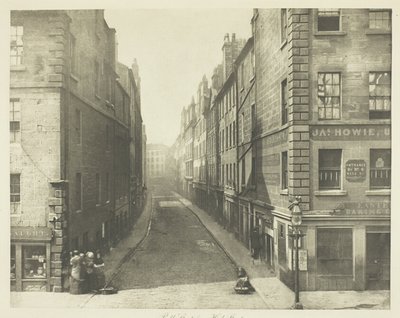 Bell Street z High Street od Thomas Annan