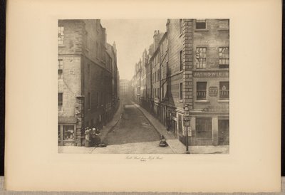 Bell Street z High Street od Thomas Annan