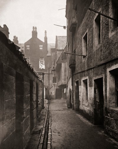 Blízko, High Street, Glasgow, Skotsko od Thomas Annan