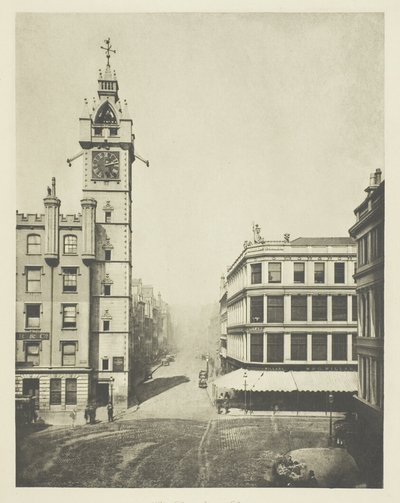 High Street od kříže od Thomas Annan