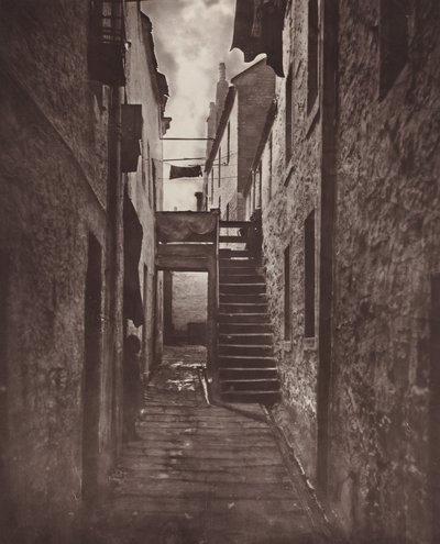 Deska 32: Zavřít, č. 128 Saltmarket, 1868-1871, vytištěno 1877. od Thomas Annan