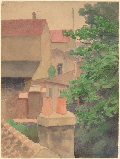 Střechy, St. Cloud od Thomas Anshutz