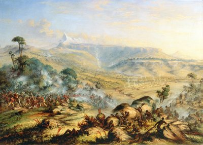 Prasečí hřbet aneb Velký vrchol Amatoly-British-Kaffraria od Thomas Baines