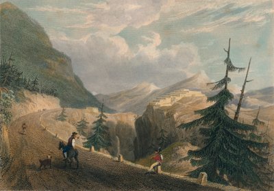 Fort Lesseillon, poblíž Bramante, 1827. od Thomas Barber