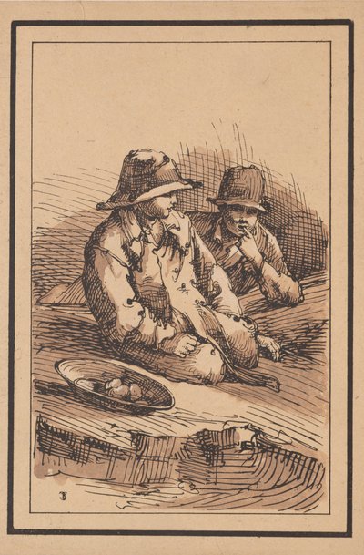 Rustikální postavy: Dva chlapci, 1801. od Thomas Barker