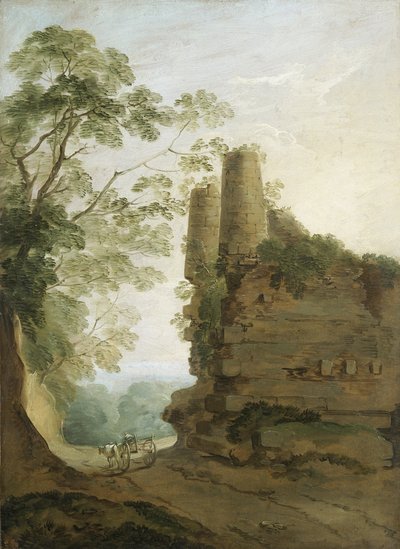 Hrobka Horatiů a Cuiatiů od Thomas Barker of Bath