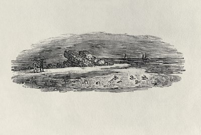 Rocks with Coastal Shipping, c. 1801, z 