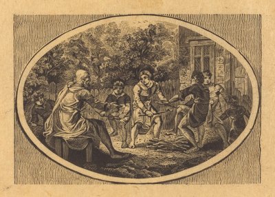 Chlubící se cestovatel od Thomas Bewick