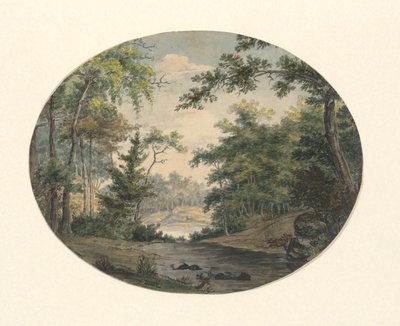 Lesní krajina od Thomas Birch
