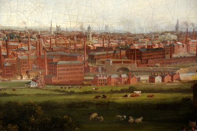 Pohled na Leeds od Thomas Burras