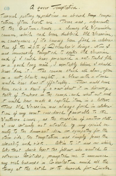 Thomas Butler Gunn Diaries- svazek 15, strana 70, 12. ledna 1861 od Thomas Butler Gunn