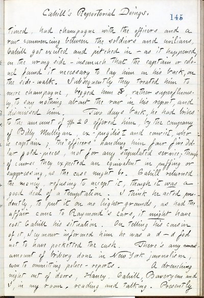 Thomas Butler Gunn Diaries- svazek 16, strana 166, 10. května 1861 od Thomas Butler Gunn