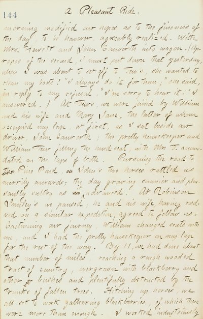 Thomas Butler Gunn Diaries- svazek 17, strana 156, 7. září 1861 od Thomas Butler Gunn