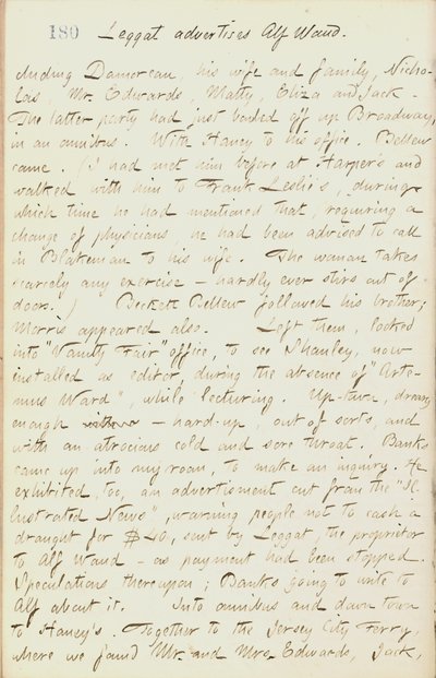 Thomas Butler Gunn Diaries- svazek 18, strana 198, 29. ledna 1862 od Thomas Butler Gunn