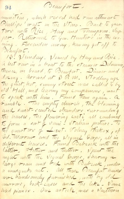 Thomas Butler Gunn Diaries- svazek 20, strana 104, 12. července 1862 od Thomas Butler Gunn