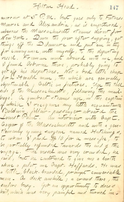 Thomas Butler Gunn Diaries- svazek 20, strana 161, 8. září 1862 od Thomas Butler Gunn