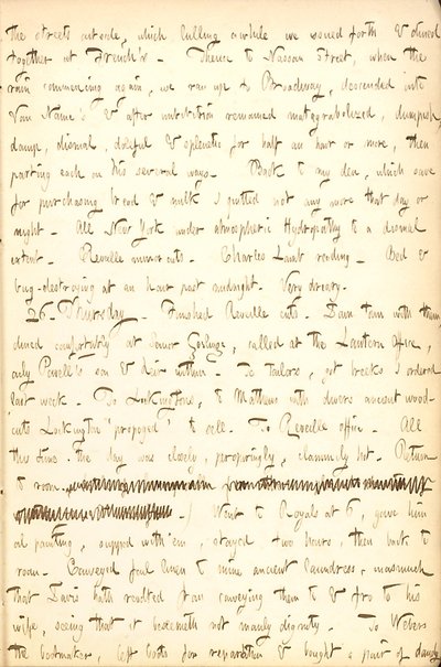 Thomas Butler Gunn Diaries- svazek 5, strana 21, 25.- 26. srpna 1852 od Thomas Butler Gunn