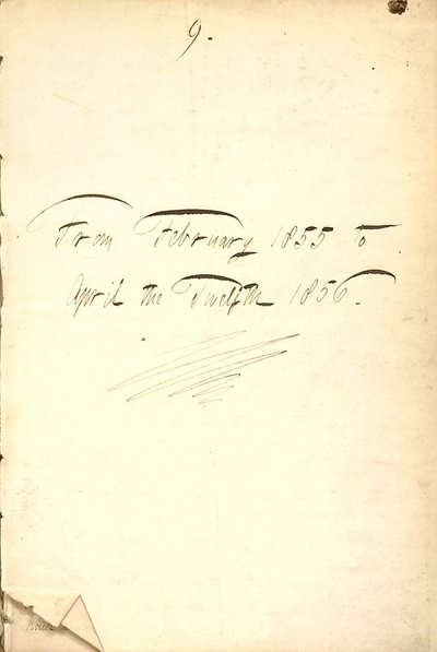 Thomas Butler Gunn Diaries- svazek 7, strana 5, 1855-1856 od Thomas Butler Gunn