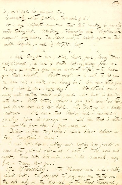 Thomas Butler Gunn Diaries- svazek 8, strana 68, 16. – 17. Září 1856 od Thomas Butler Gunn